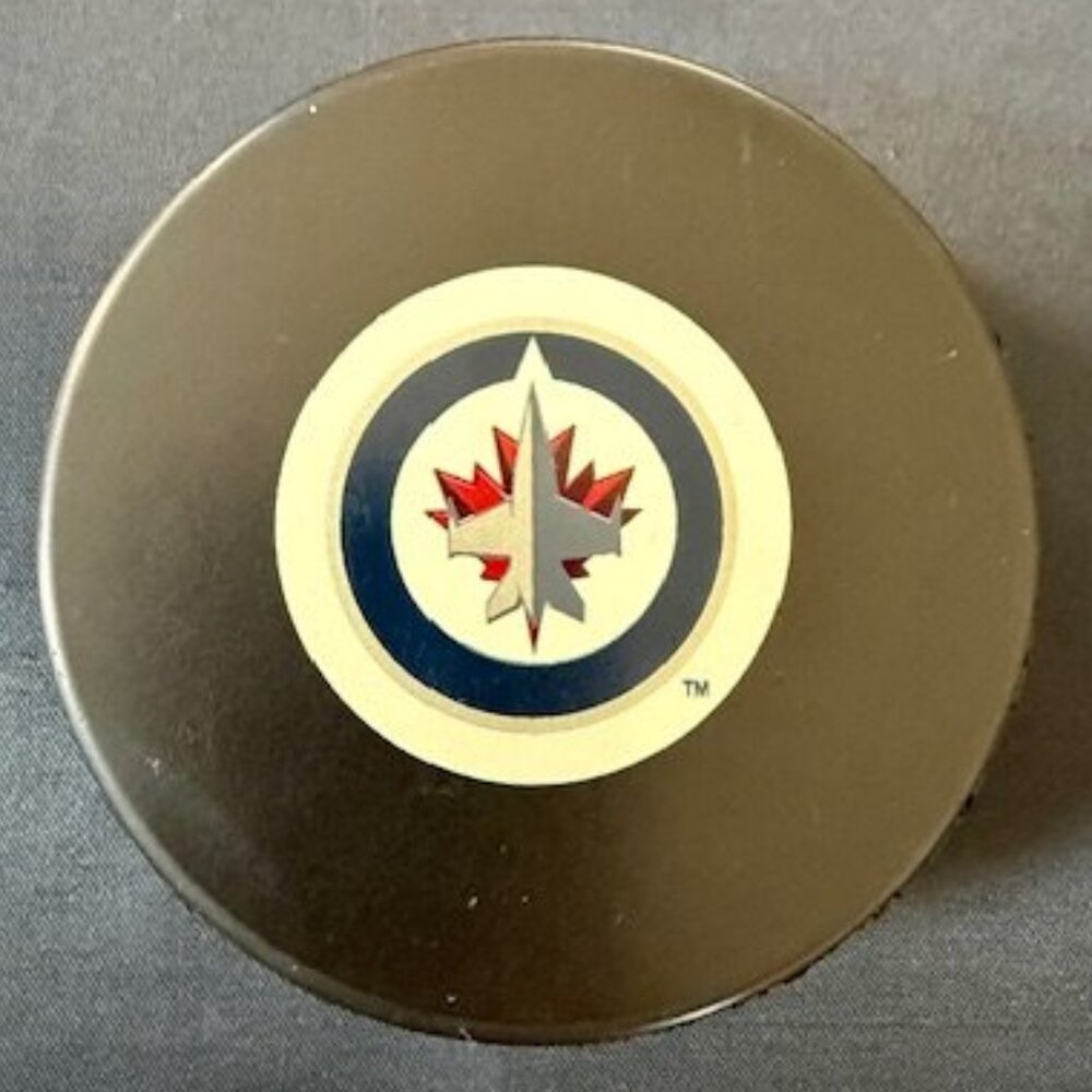 Winnipeg Jets NHL Licensed Hockey Puck